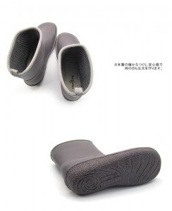 【公式】レディース靴の通販 shop kilakila（キラキラ）本店ブログ　防水ラバーレインショートブーツ