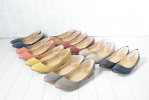 【公式】レディース靴の通販 shop kilakila（キラキラ）本店　シンプルなぺたんこローヒールパンプス